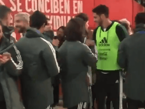 El video que desmiente que la Selección Mayor de México no saludó a la Sub 17