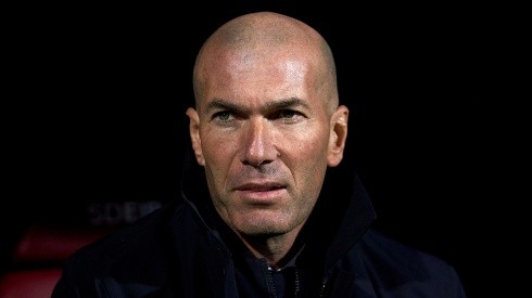 Foto de Zinedine Zidane, entrenador del Real Madrid.