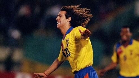 Ariel Graziani en la Selección Ecuador.