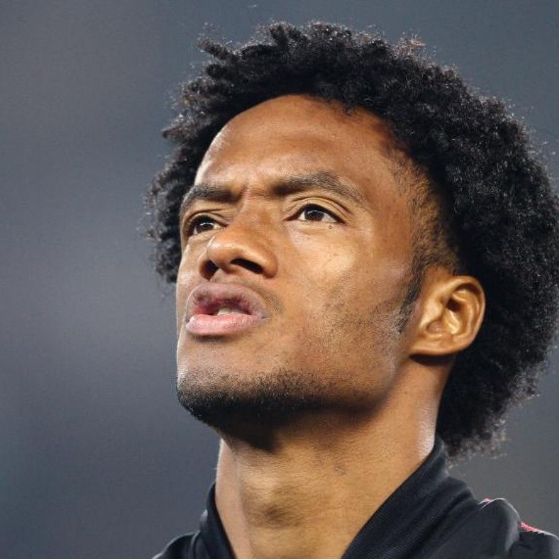 Cuadrado publicó un mensaje por la situación que se vive en Colombia