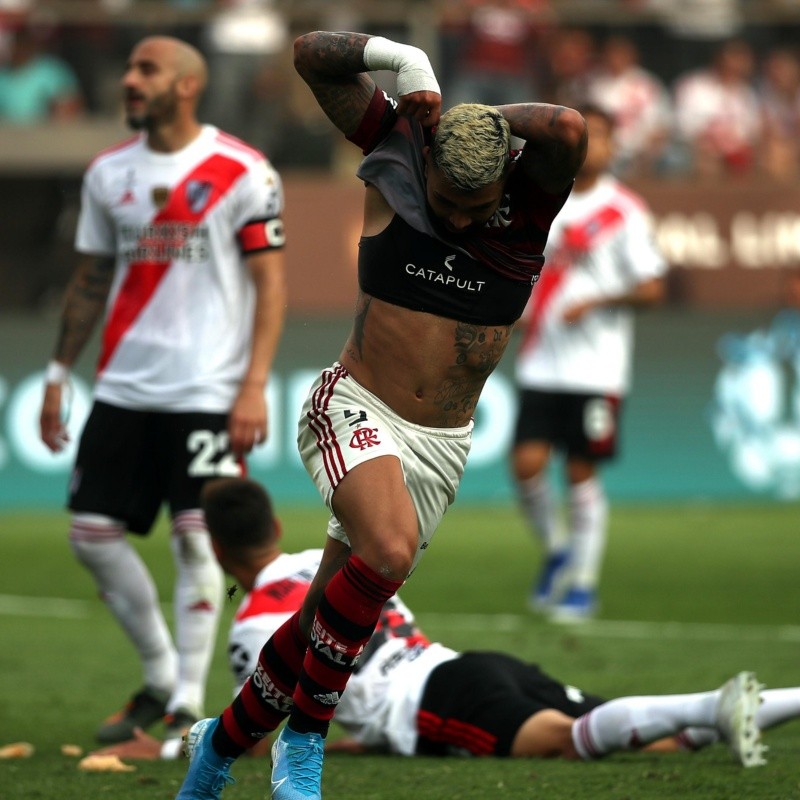 Sin nada de ropa: el tuit de Flamengo cuando terminó el partido