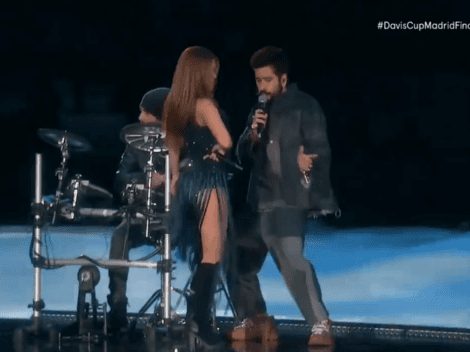 Sorpresón: Shakira llevó a Camilo a la Copa Davis para cantar 'Tutu remix'