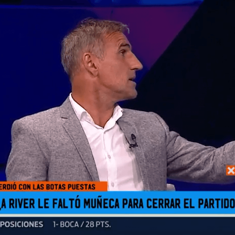 Cascini salió a explicar su posteo de "un domingo de mucha paz"