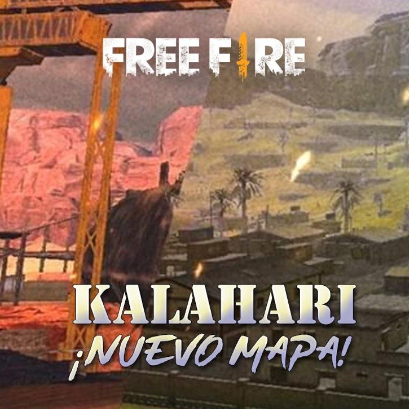 Nuevo mapa llega a Free Fire ¡Prepárate para el desierto de Kalahari!