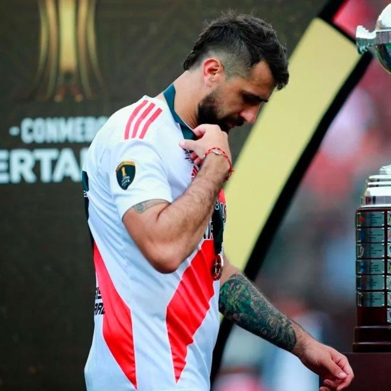 Pratto rompió el silencio con un mensaje bien River en Instagram