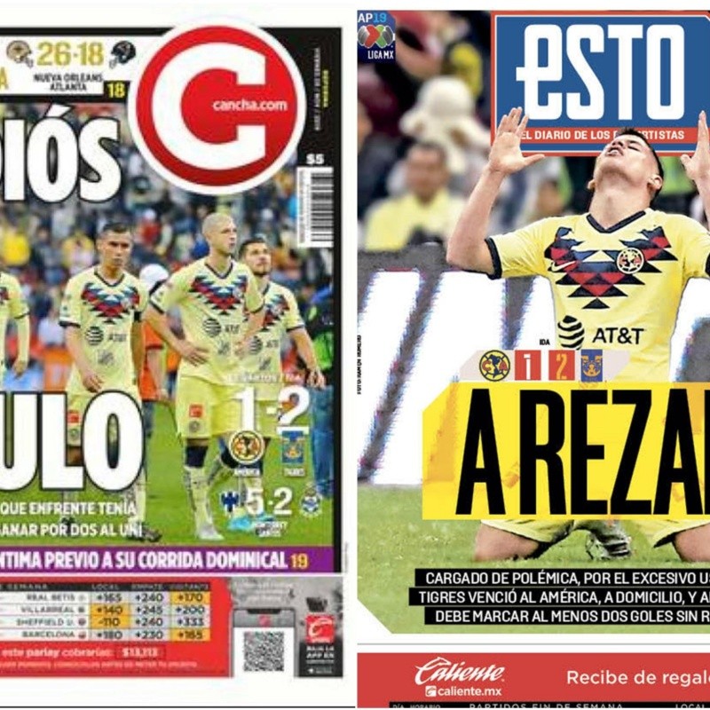 "Dile adiós al título": las duras portadas en contra del América