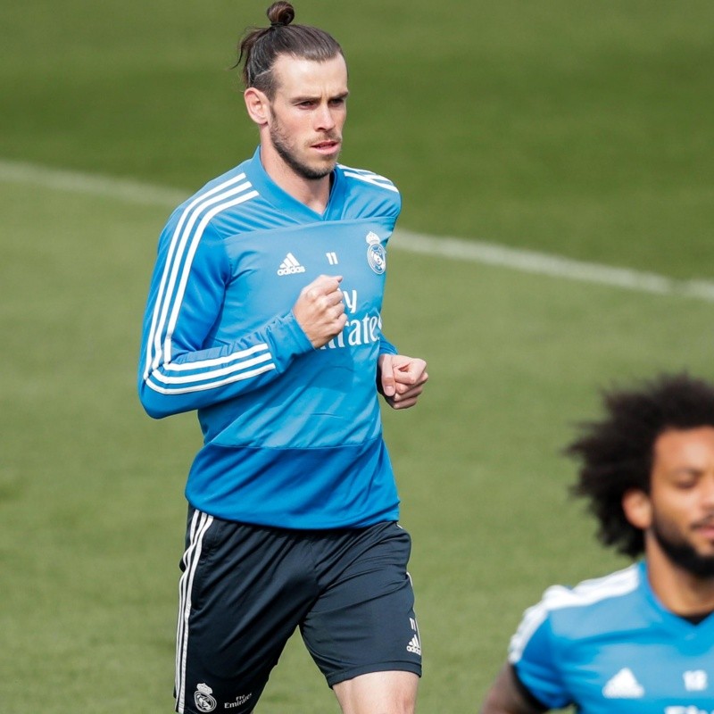 Marcelo a Bale en plena práctica: "No te entiendo, a mí en español"