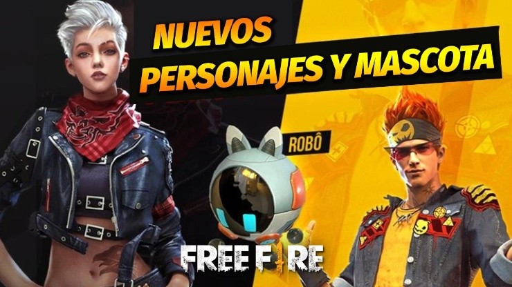 Álvaro y Ángela, nuevos personajes confirmados para Free Fire