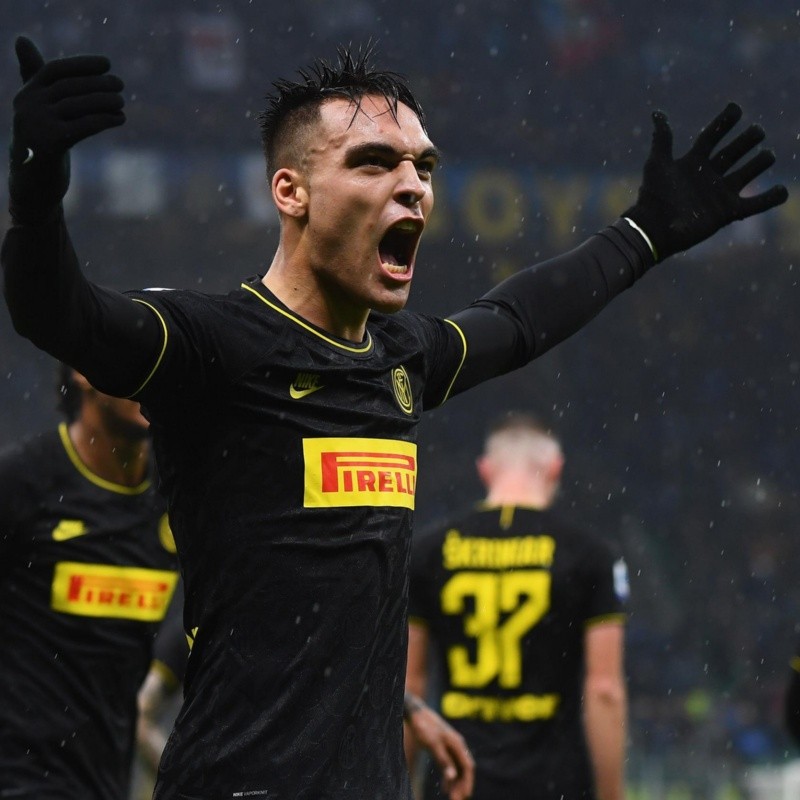 Gracias a Lautaro, Inter venció al SPAL y es el nuevo puntero de la Serie A