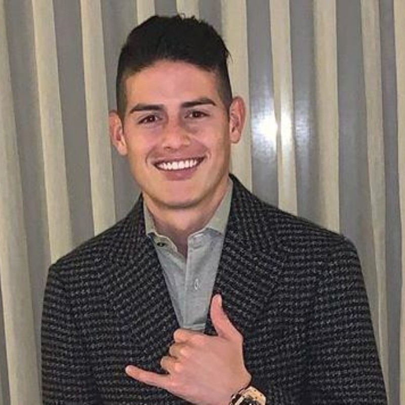 La última historia de James Rodríguez es todo lo que está bien