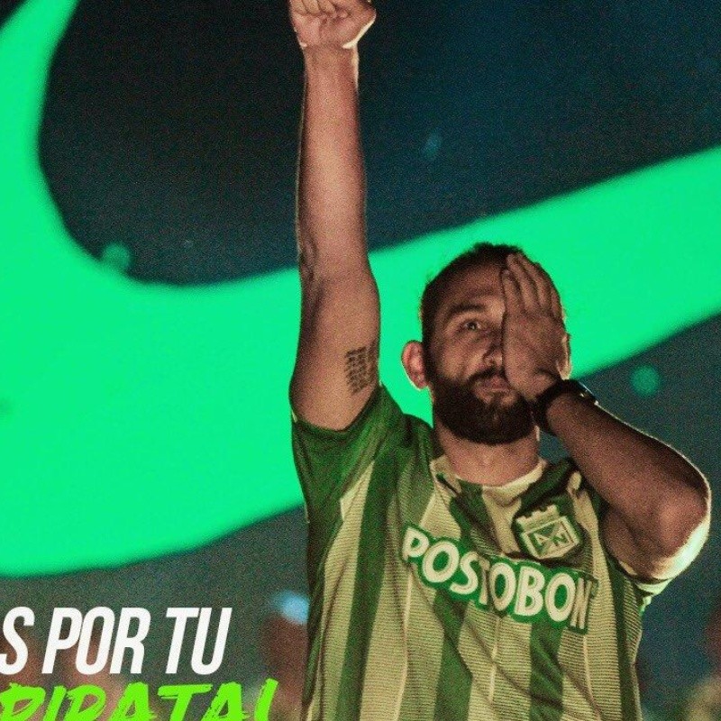 Hernán Barcos no jugará más con Atlético Nacional