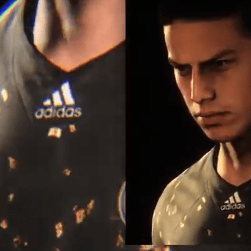 James, protagonista principal en presentación de la nueva camiseta del Madrid