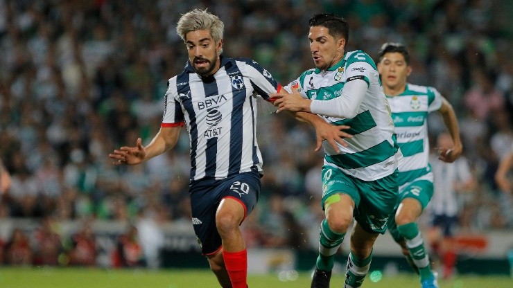 El mediocampista habló luego de la victoria de Rayados sobre Santos Laguna en Cuartos de Final.