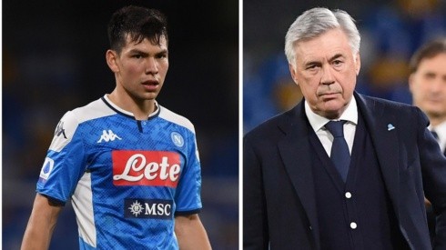 Ancelotti criticó a Lozano y a sus compañeros del Napoli