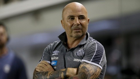 Jorge Sampaoli, actual entrenador de Santos.