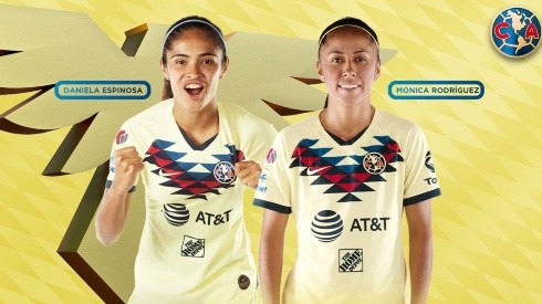 Dos jugadoras de América nominadas al Tri Femenil.