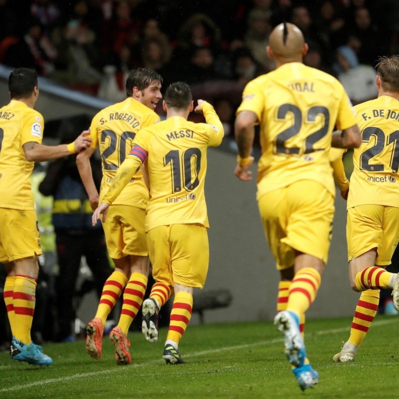 Cinco bajas en el entrenamiento de Barcelona a días de enfrentar a Mallorca