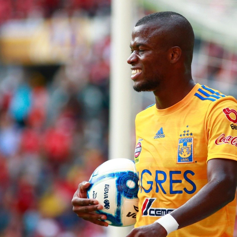 Enner Valencia es el principal candidato a dejar Tigres y ya aparece en la órbita de Atlas