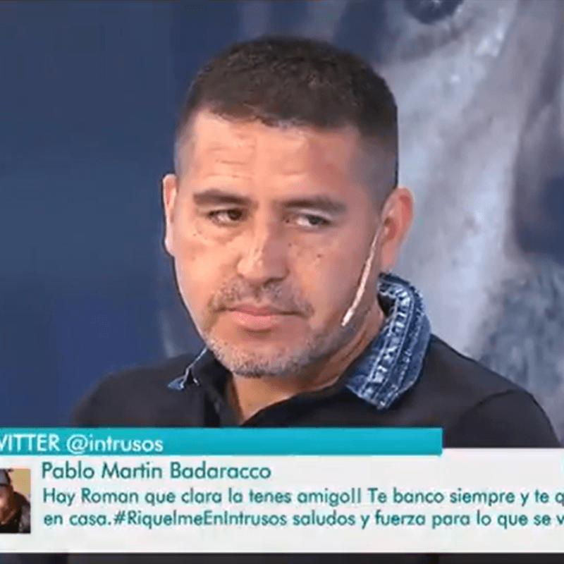 En vivo: Rial le contó a Riquelme que Angelici le dijo "psicópata"