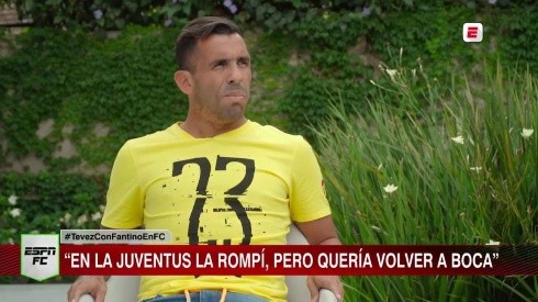 A Tevez le preguntaron qué es Boca para él y recordó su salida de Juventus