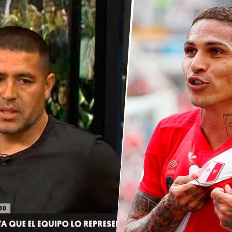 Riquelme reveló qué habló con Paolo Guerrero e ilusionó a todo Boca