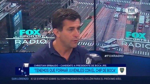 Christian Gribaudo en 'Fox Sports Radio'.