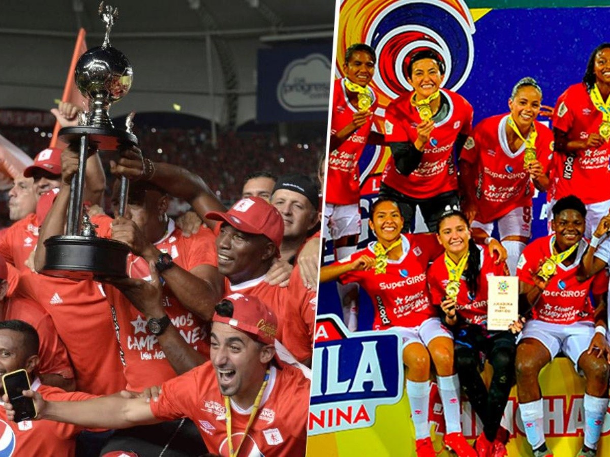 Ano Redondo Para America En Colombia Campeon En La Rama Masculina Y Femenina Bolavip