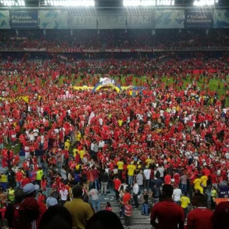 Impresionante invasión de hinchas del América en el Pascual