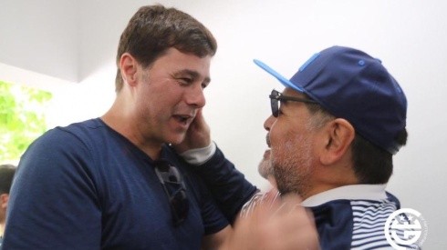 Pochettino fue al Bosque para ver al Gimnasia de Maradona