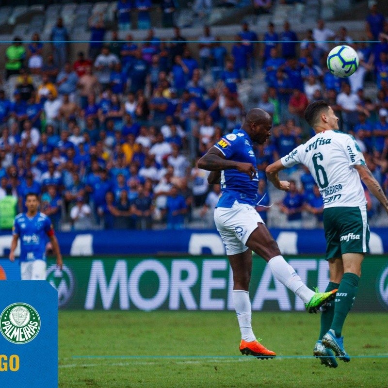 Muy triste: el último tuit del Cruzeiro en primera