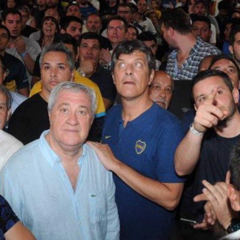 Ameal es el nuevo presidente de Boca y se lo dedicó a Riquelme