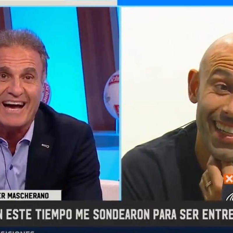 Ruggeri lo apuró a Mascherano: "No sé por qué te reís"