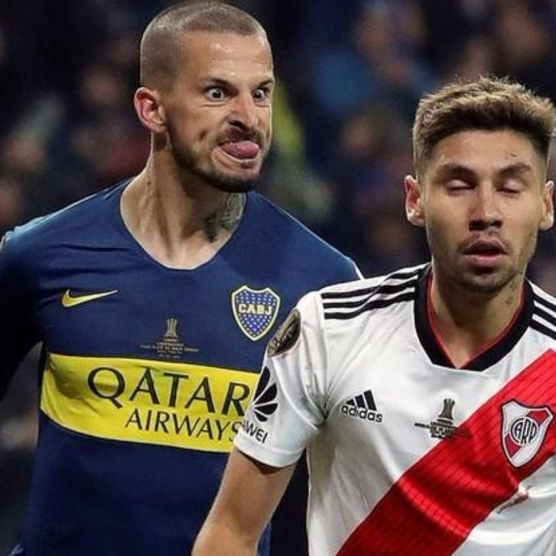 River le recordó a Darío Benedetto que "el que ríe último..."