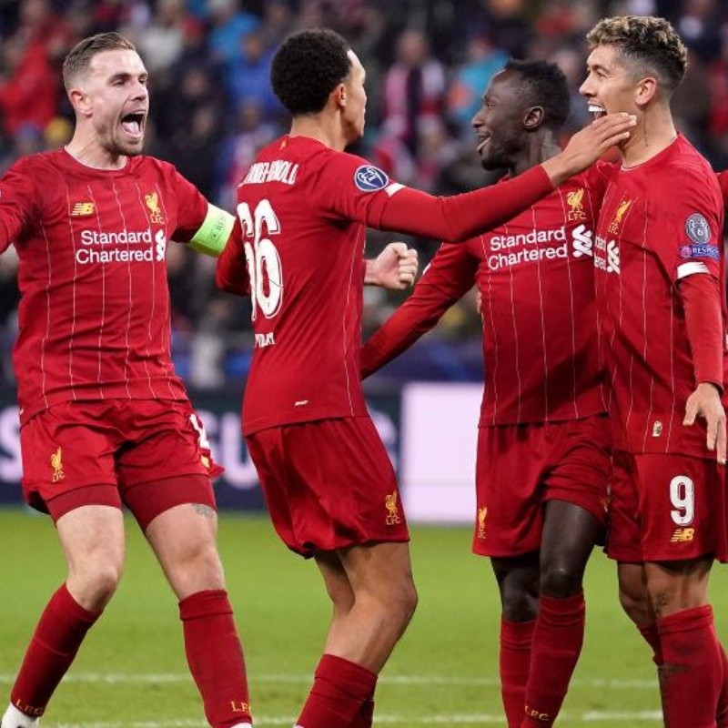 El Liverpool le ganó al Salzburgo y clasificó a los octavos de la Champions