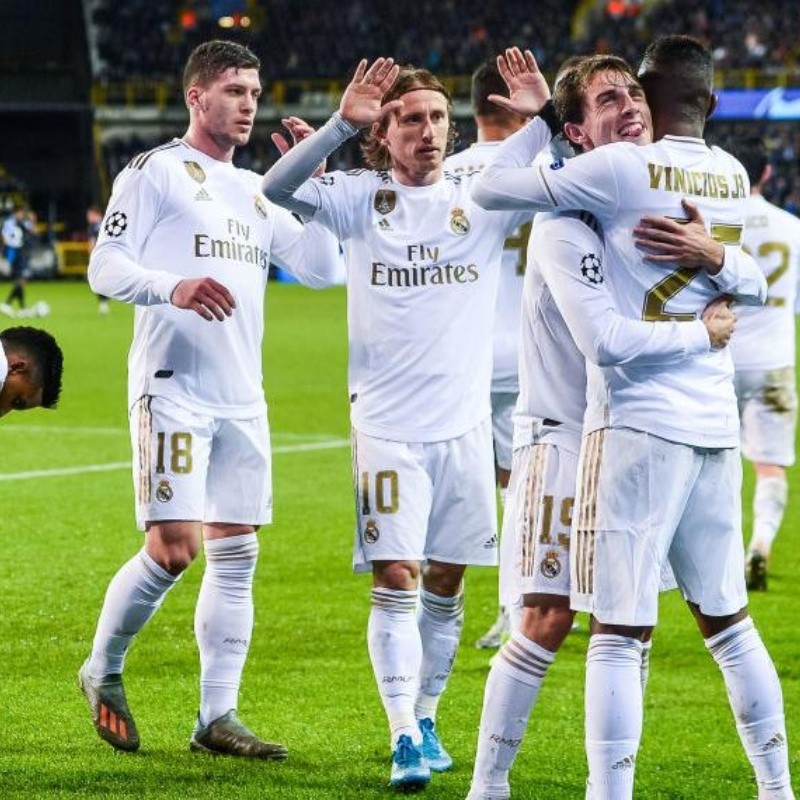 El Madrid hizo los deberes en Bélgica y pasó cómodo a octavos