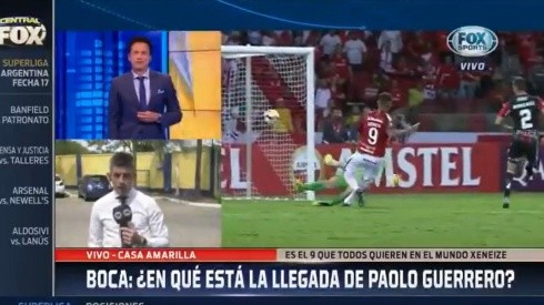 Según Fox, la alternativa de Riquelme si Guerrero no llega a Boca está en la Superliga