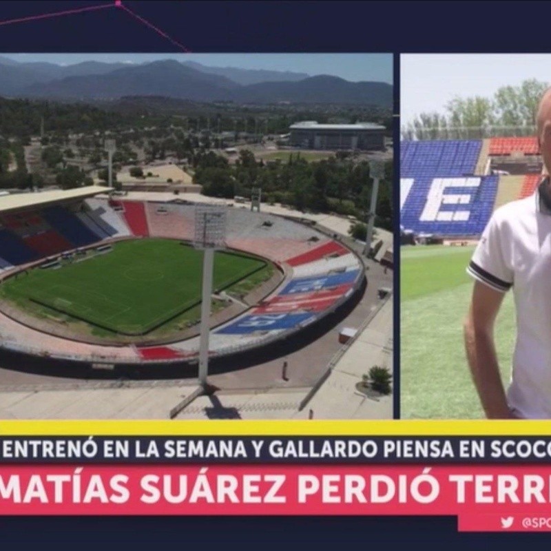 Cortese en TyC Sports: "Scocco iría desde el arranque"