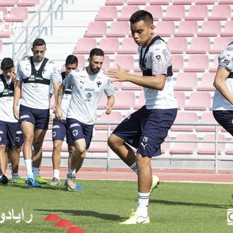 Rayados completa su última práctica antes de debutar contra Al Sadd