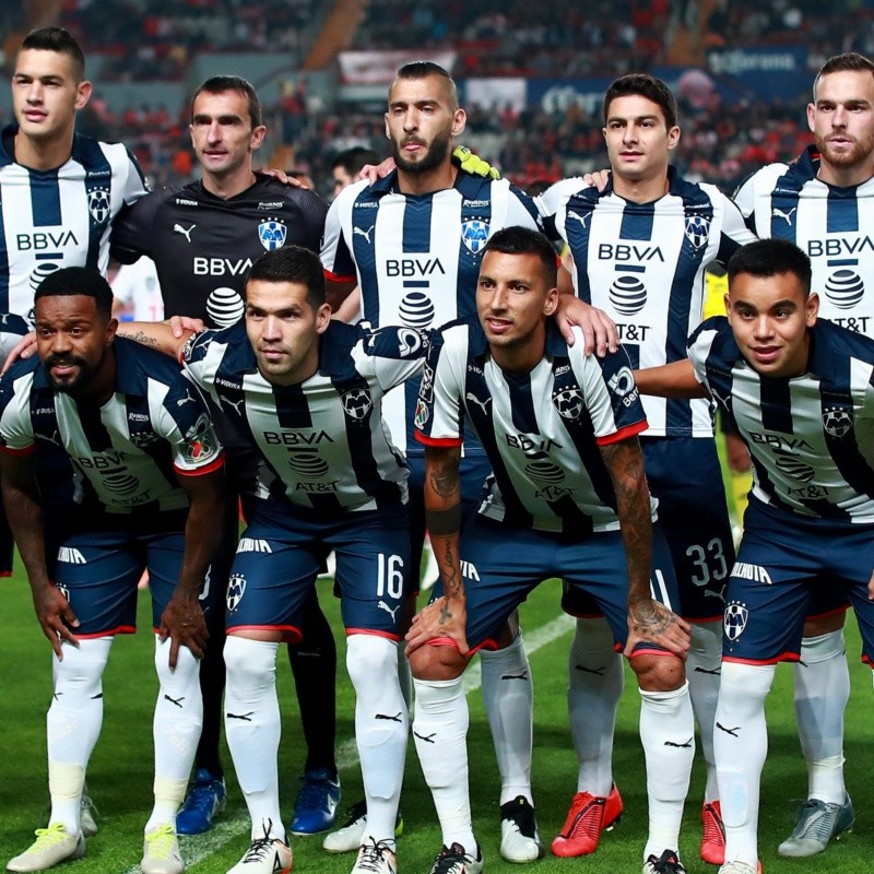 Todo listo para el debut: estos son los once titulares de Monterrey para mañana