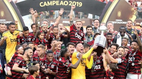 Flamengo, reciente campeón de la Copa Libertadores de América.