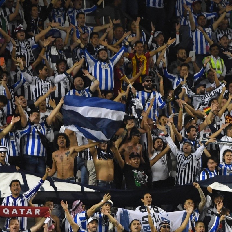 Hasta la FIFA los felicitó: la fiesta que armaron los aficionados de Rayados en Qatar