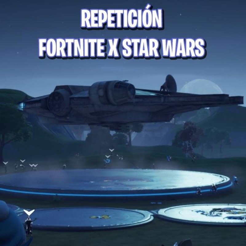 Repetición completa del evento de Fortnite x Star Wars