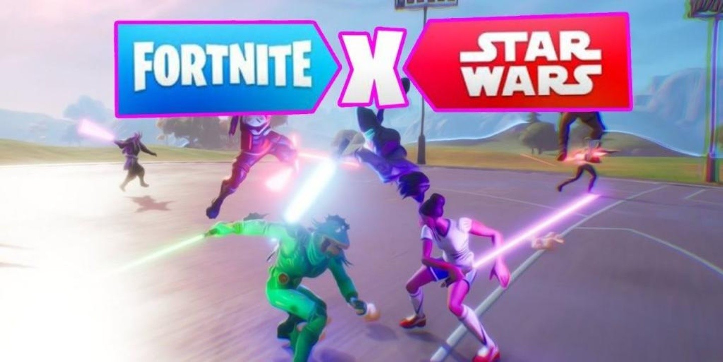 Como conseguir el sable de luz de Star Wars en Fortnite