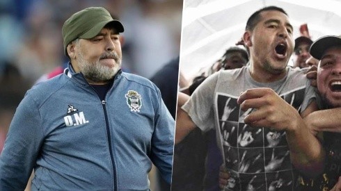 Maradona, durísimo contra Riquelme: "Con el vestuario no se maneja un club"