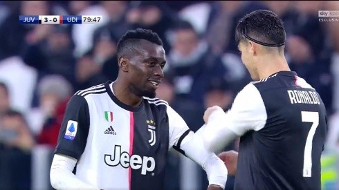 El gesto de humildad de Cristiano Ronaldo en pleno partido con la Juventus