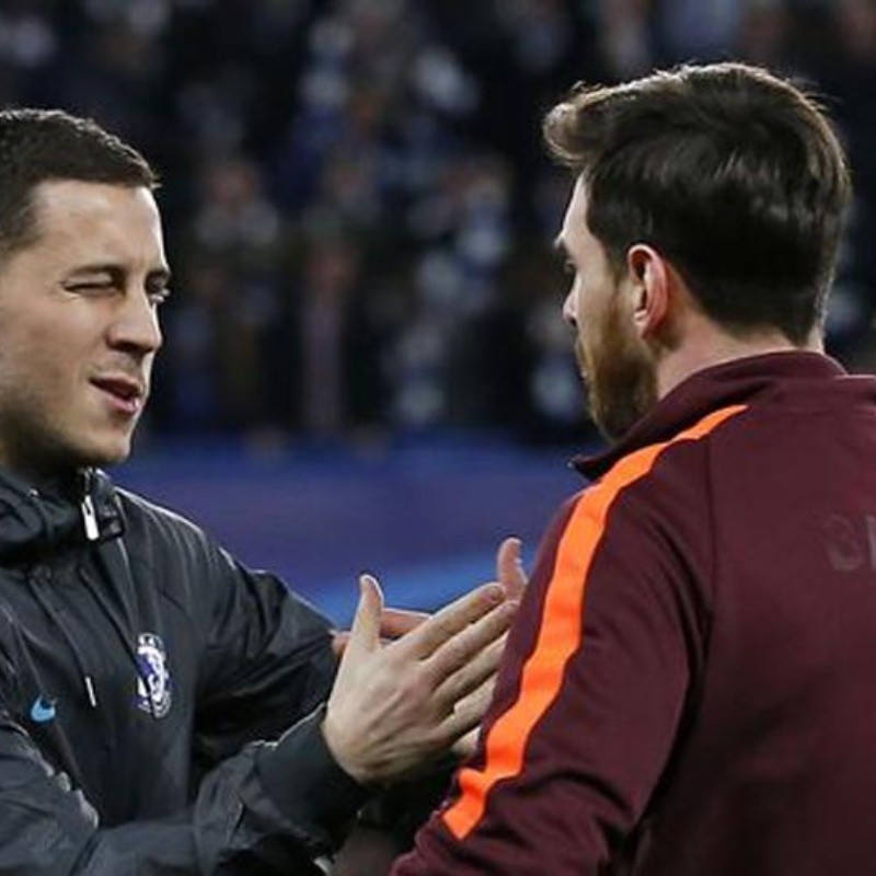 Messi no dudó al hablar sobre Hazard: "Creo que es diferente a Cristiano"