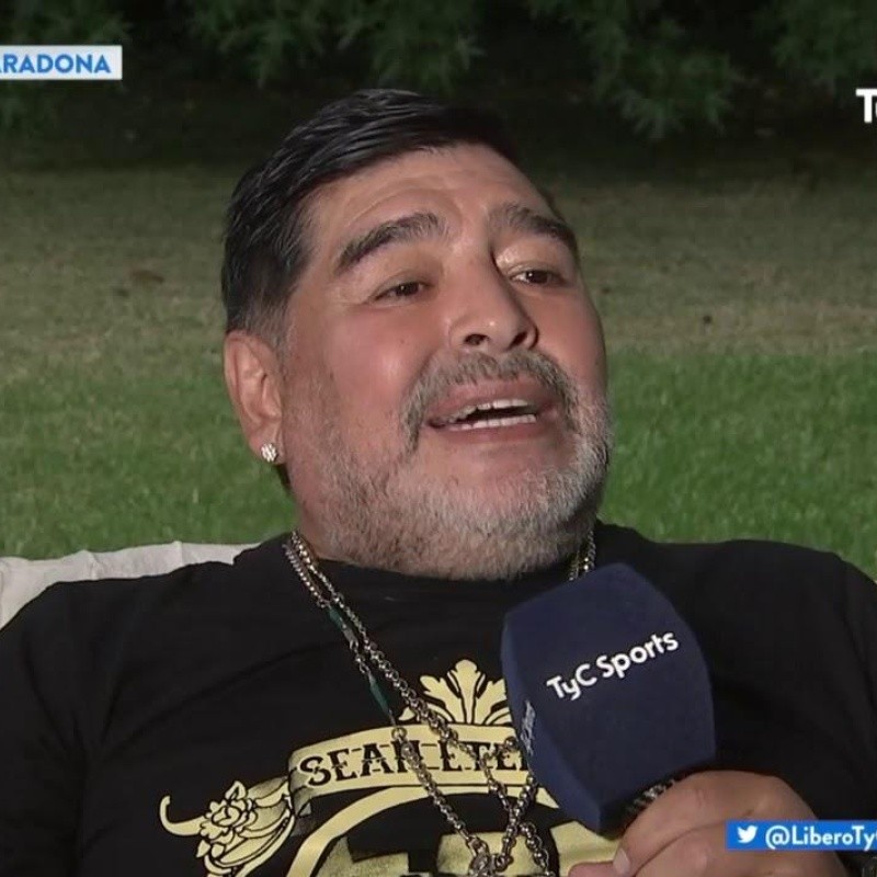 Ver el video completo de la entrevista a Diego Maradona con Libero en TyC Sports