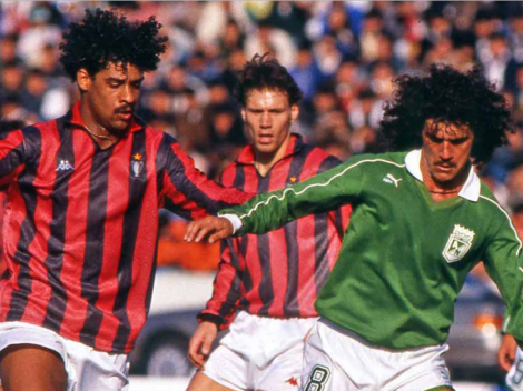 La foto del recuerdo que estalló todo: Leonel Ávarez vs. Frank Rijkaard y Marco van Basten