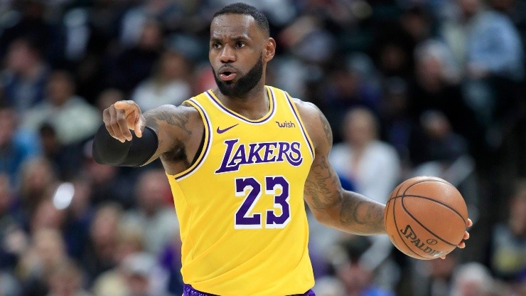 LeBron James en Los Lakers