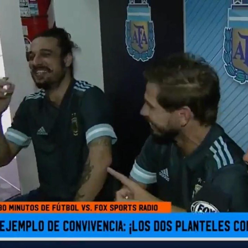 Para Guillermo que lo mira por TV: Osvaldo se fumó un puchito en el vestuario